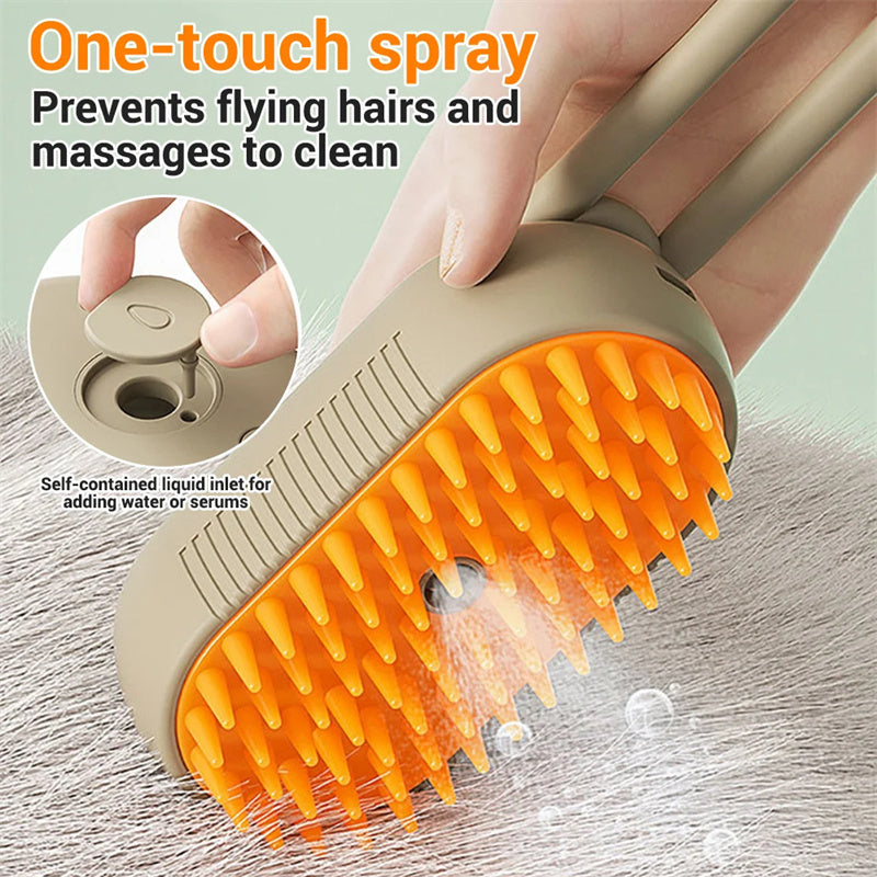 Electric Pet Grooming Brush