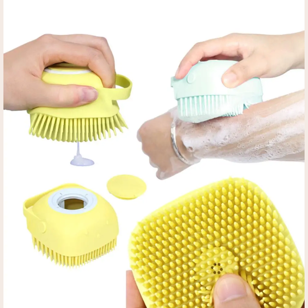 Dog Bath Massage Brush