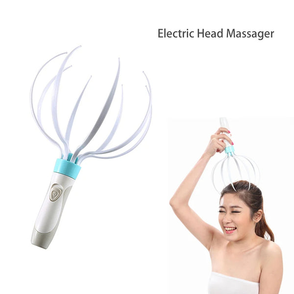 Head Massager Scalp Vibration Massage Eight Claw Electric Household Massager Head Masager Body Care