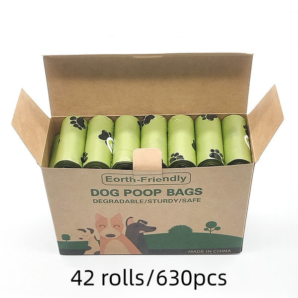 Biodegradable Dog Poop Bags – Bulk Scented Pet Waste Bags with Dispenser, Eco-Friendly & Degradable for Dogs & Cats